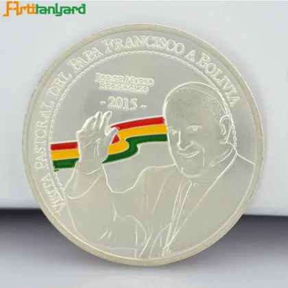 Metal Silver Proof Coin for Souvenir