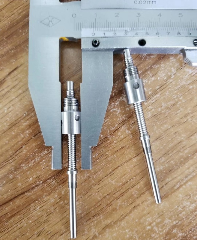 Miniature Ball Screws with Flange Nut - C3 C5 C7 Micro 4mm 6mm 8mm Diameter SFK0401 SFK0601 SFK0801 SFK0802 SFK0802.5