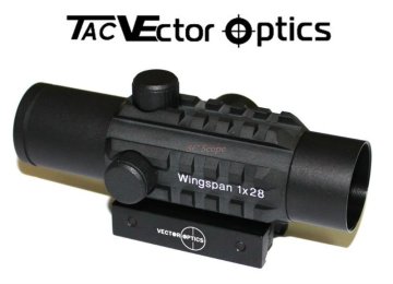 Vector Optics Wingspan 1x28 Triple Rails Red Dot Scope