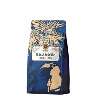 Granos de café tostado oscuro Hongguang Qiming