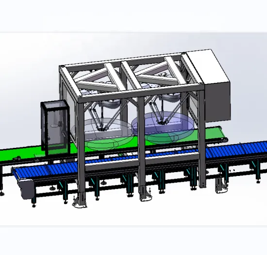 Automatic Dry Powder Spices Flour Pouch Filler and Carton Packer Machine