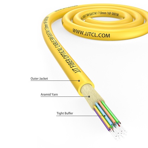 16Fiber распределительный кабель в помещении FTTH кабель