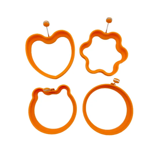 Round Omelet Maker: Silicone Fried Egg Mold for Creative Kitchen