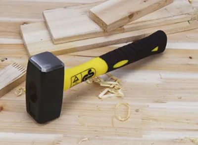 German Type Hammer with TPR Plastic-Coating Handle