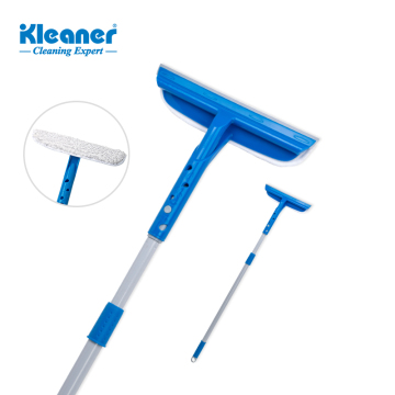 Kleaner Vente chaude: raclege de nettoyage de fenêtres télescopiques à double face pour un nettoyage efficace des ménages