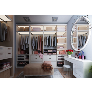 Vendita calda stile moderno stile moderno e armadio in melammina in stile antico e armadio