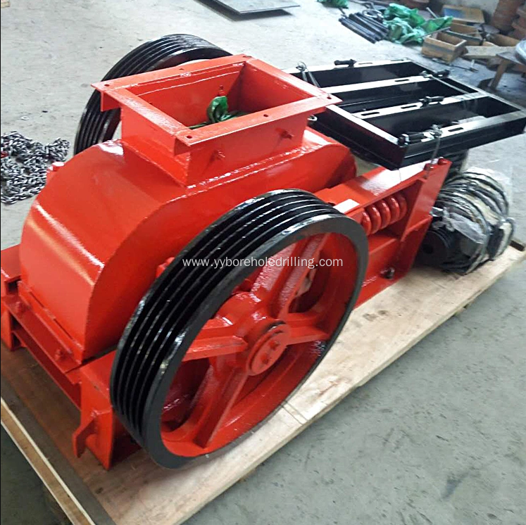 Roller spacing hydraulic quality new roll crusher