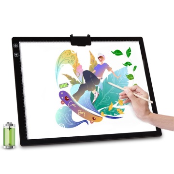 A3 LED Art Drawing Copy Pad com régua