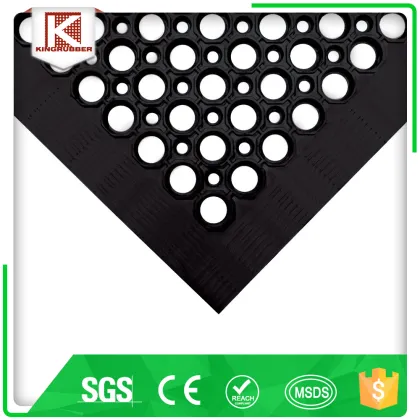 Workshop Carpet Driveway Rubber Mats Permeable Rubber Mat