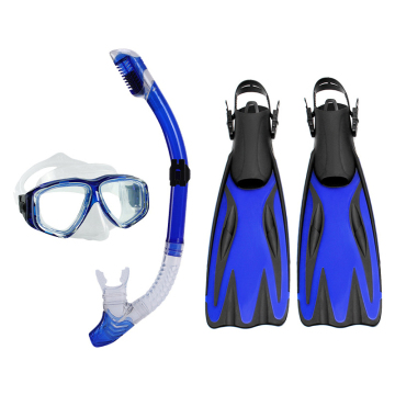 Forniture per gli sport acquatici per adulti: set di occhiali da nuoto, attrezzature per immersioni e pinne