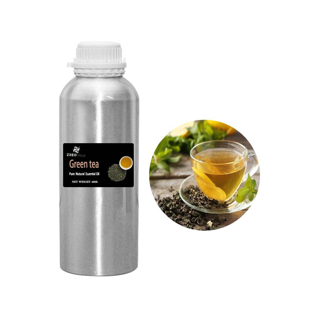 Precio al por mayor Aromaterapia Aceite esencial Aceite de té verde a granel Eucalipto Limón Nuez moscada Lavender Aceite esencial para el cuidado de la piel