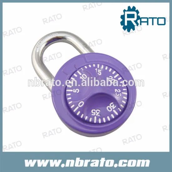 round 50MM Dial padlock for locker