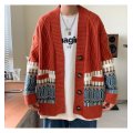 Herren -Casual Button -up -Strickjacke -Pullover