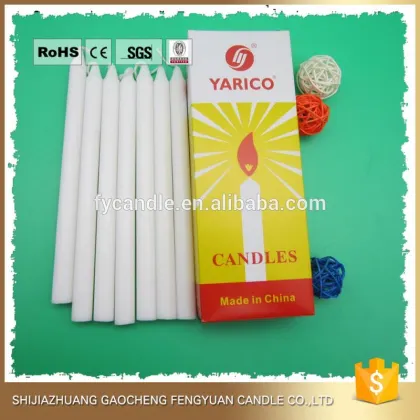 32g aden yemen white burning candles