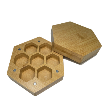 Dungeons and Dragons Wooden Dice Box - DND RPG Juego de mesa Regalo