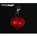 LED Kanak-kanak Keselamatan Beg Sekolah Red Keychain