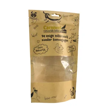 biodegradable Zip Lock Gravure Printing Pet Food Packaging