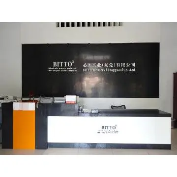 quartz stone reception counter