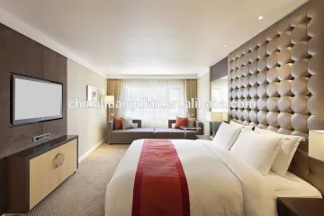 Upholstered hotel room furniture foshan hotel furniture factory HDBR1130                        
                                                                                Supplier's Choice