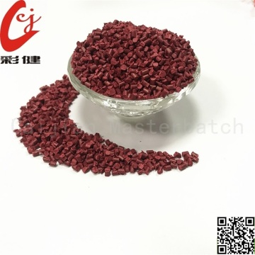 PVC-rote Draht-Masterbatch-Körnchen