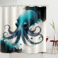 printing bath shower curtain