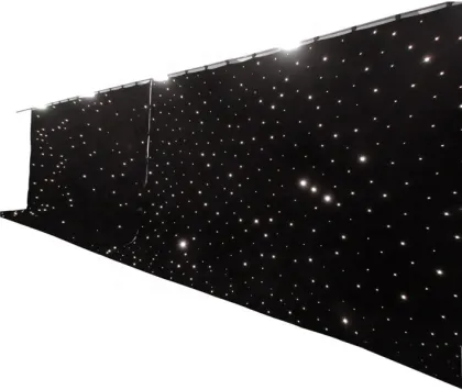 Starlight Curtain Background: Stage Disco DJ Wedding LED Tube Light with DMX Control