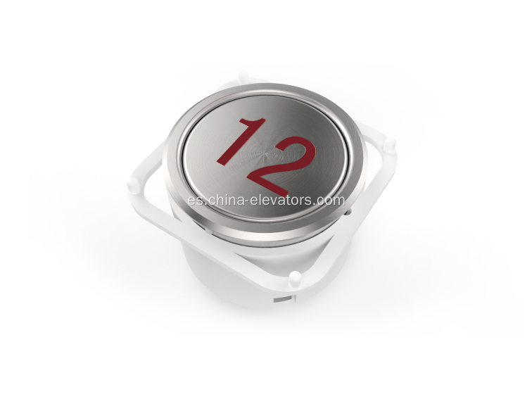 Botones de empuje del ascensor de servicio