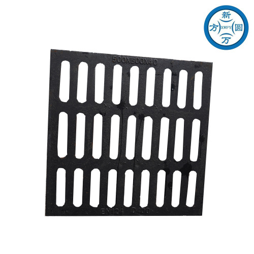 Cubierta de Grava de Hierro Dúctil 500x500x40mm para Sistemas de Drenaje