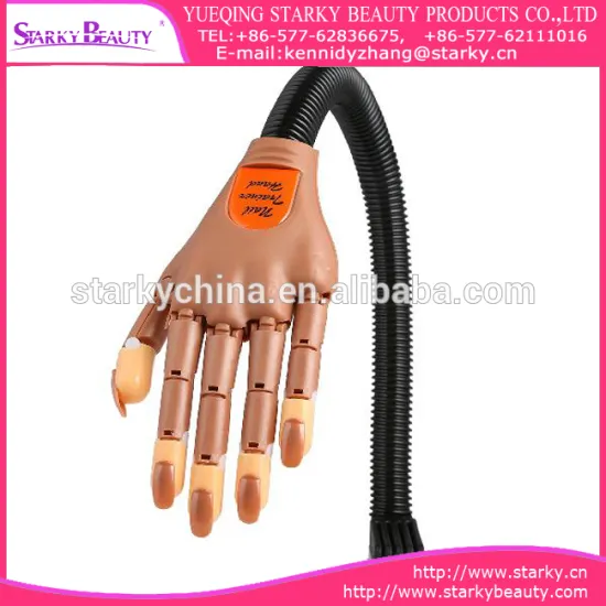 2016 wholesale nail trainer practice hand,hand model for nails