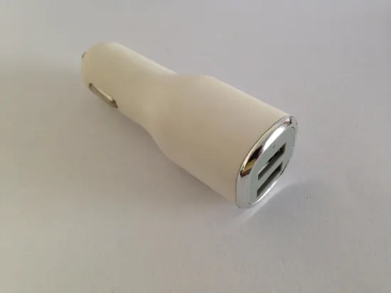 Best Selling manufacturers 2.1A USB Mini Car Charger (Black and white)