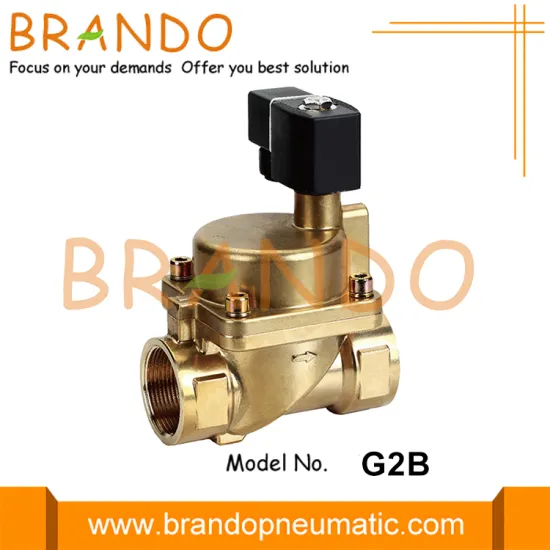 4 MPa Brass Water High Pressure Solenoid Valve