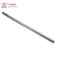High-Speed ​​Hot-Feed Bimetallic Alloy Single Screw Barrel Para sa PVC Extrusion