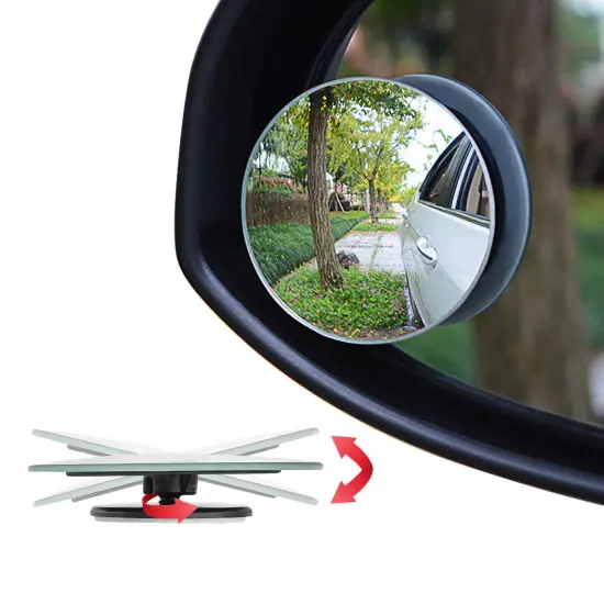 Engineered Design Best Selling Car Rearview Auxiliary Round Mirror for Side Mirror
