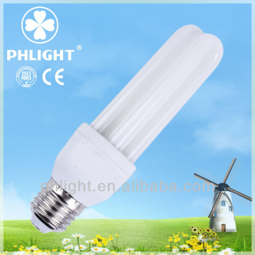 220v E27 20w 2U energy saver lamp produced by professional machine