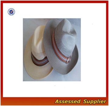 XJ0702/ Cheap paper fedora hat /fashion paper fedora hat