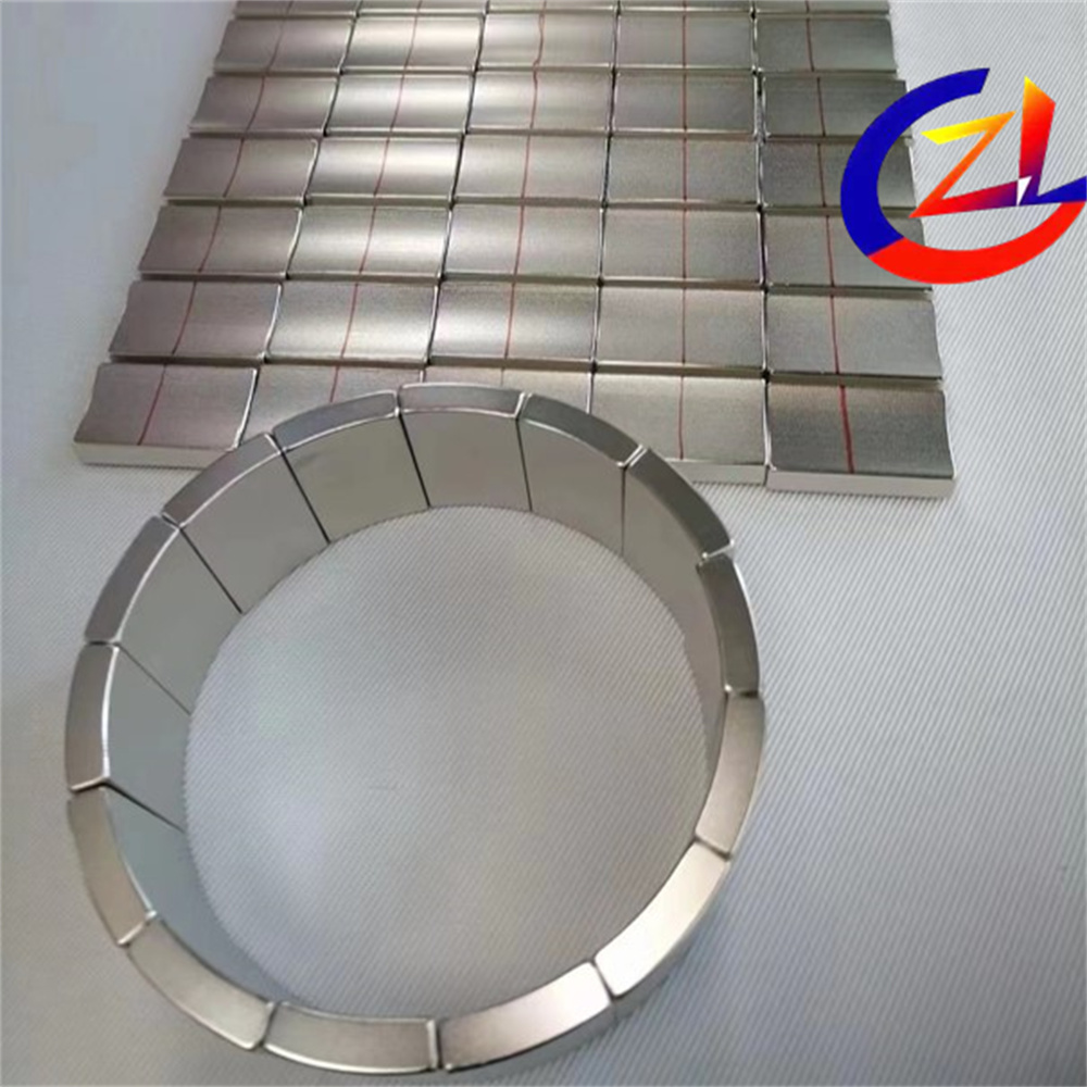 segment ndfeb magnets for bldc motor