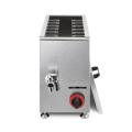 Gas Hot Dog Fryer Hotdog Bun Fryer Use comercial