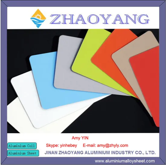 color coated Aluminum sheet