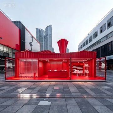 ‌Custom Euro-Style Outdoor Shop | Prefab Garden House & Kiosk | Durable & Modular
