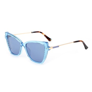 Colorful acetate sunglasses vibrant hues