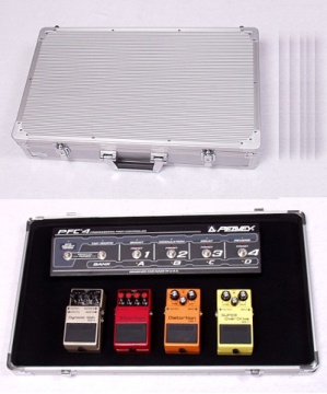 Pedal Case Pedal board Aluminum Pedal Board CNB PDC 410d