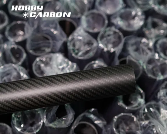 3K High Glossy Carbon Fiber Pipe for Multicopter Frames