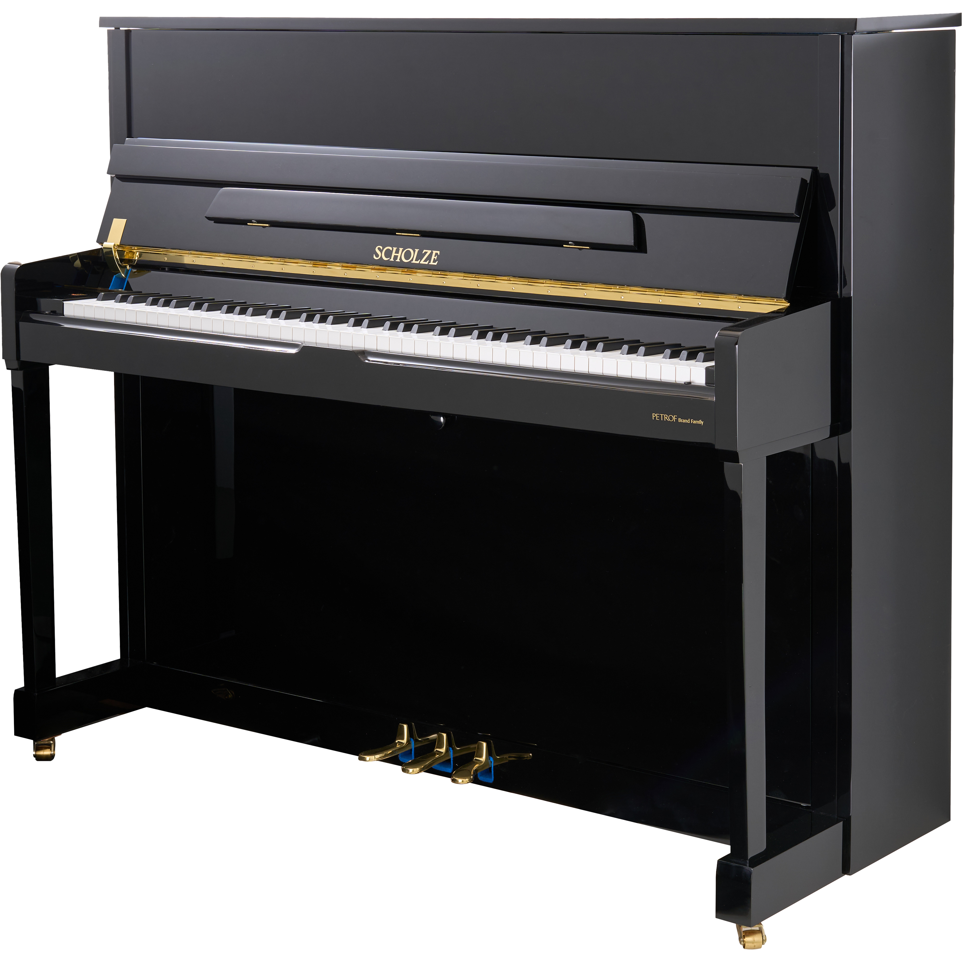 Petrof · SCHOLZE S123 Piano verticale Piano Black Professional Playing 123cm European Prodotto Piano da Petrof