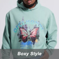 Green Sweater Butterfly Men's Hoodies