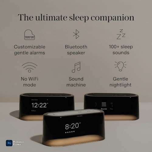 Latest Smart Alarm Clock with Voice Control