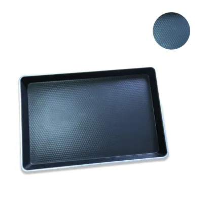 Rk Bakeware China-Aluminum Nonstick Subway Sandwich Roll Tray