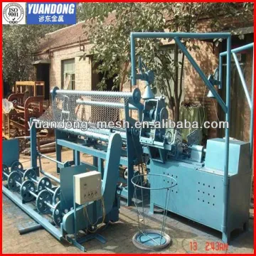 Diamond mesh machine/ Chain link fence machine/ WIre Fence Making Machine