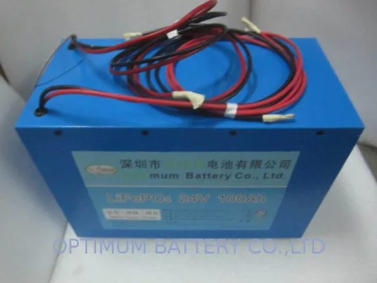 24v 100ah Lifepo4 Lithium Iron Phosphate Batteries For Back Up Power / Ups / Solar System
