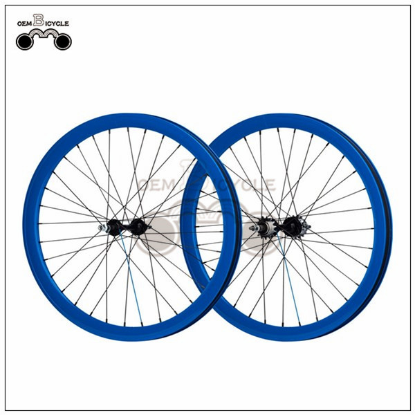 700C 40mm fix double-walled aluminum wheelset7