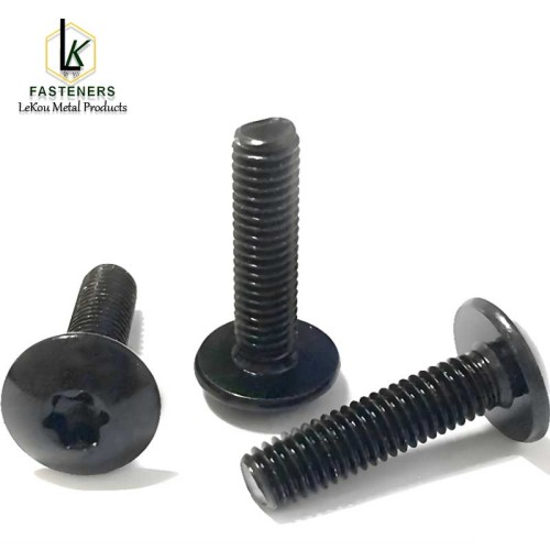 Машынныя шрубы Torx з апорнай галоўкай - вугляродзістая сталь